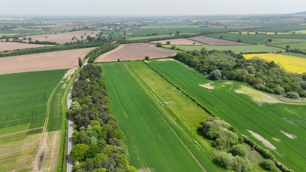 Drone images of Wheathill Farm